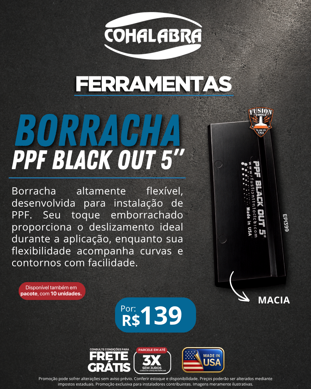 Ferramenta especial para instalação de PPF (8)